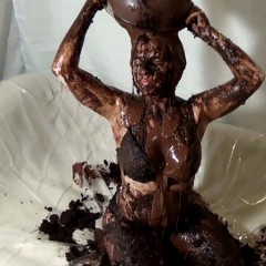 Stella: Chocolate Cake, Batter, and Slime Covered Stella