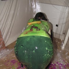 tonyhill: Miah - Messy Gunged Secretary!