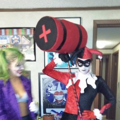 Jayce: Harley Quinn is heeeeeeere! this aint no squirrely amateur either!