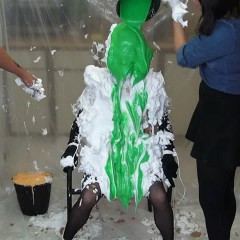 Jayce: Jayce and Ariel get revenge on Newbie Nudist Jilly! Dressed in Mess!