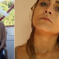 gialloman: Fetishcustom-Stella wet under the rain-Part 2