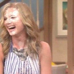 Pinhead: Emily VanCamp floured