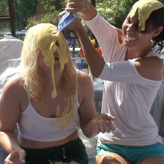 MissT: Chubby Bunny--Jess and Axa--Messy Angel
