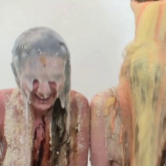 HotWamHD: Lorna and Tia in Messy Lingerie at Hotwam Time Machine
