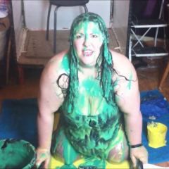 CandyCustard: Candy headunks in gunge and orgasms with dildo
