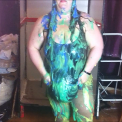 CandyCustard: Candy headunks in gunge and orgasms with dildo