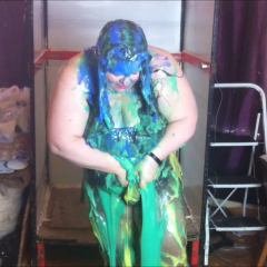 CandyCustard: Candy headunks in gunge and orgasms with dildo