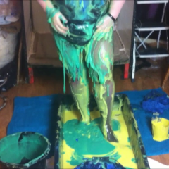 CandyCustard: Candy headunks in gunge and orgasms with dildo
