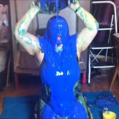 CandyCustard: Candy headunks in gunge and orgasms with dildo