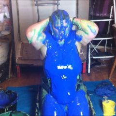CandyCustard: Candy headunks in gunge and orgasms with dildo