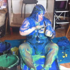 CandyCustard: Candy headunks in gunge and orgasms with dildo