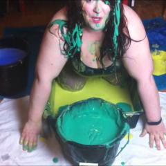 CandyCustard: Candy headunks in gunge and orgasms with dildo
