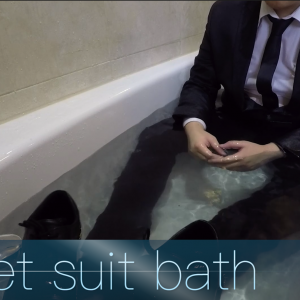 JamesMiller: Wet Full Suit in Bath