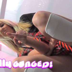 TotallyGunged: Chelsey's School Uniform Gunge Tanking!