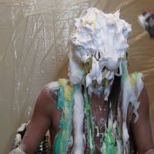 Jayce: over 100 Layers OF Substance...on MY Face!  The Faackkk?!