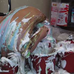 Jayce: over 100 Layers OF Substance...on MY Face!  The Faackkk?!