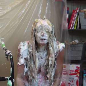 Jayce: over 100 Layers OF Substance...on MY Face!  The Faackkk?!