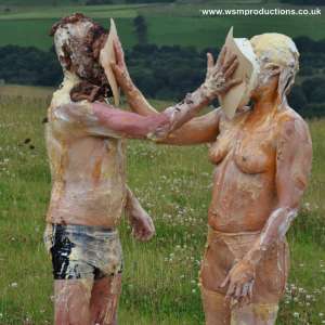 WSMProductions: Axajay in 50 min outdoor wedding feast movie and images--Wsm