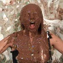 Anglefan.com: New video from Christine's very first pie shoot!
