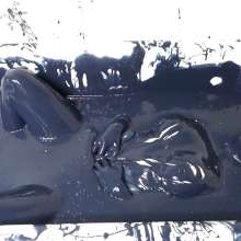 Stella: Stella strips down to nothing in a tub of black slime.