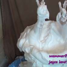 Jayce: Submerging in 32 Gal. Can of foam!  Covered before/masturbation/pied!