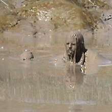 FOXY: A couple play in mud