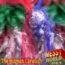 LiquidX: Messyworld Hotbox: Karen Covered in Pies then 'Washed'  by Mistress