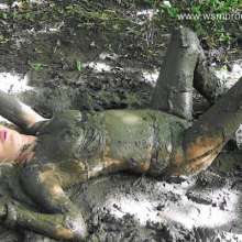 WSMProductions: Mrs. CC's 6th Mud Slut movie with a very messy orgasm--wsm