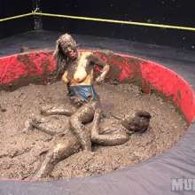 wamfan: Mud Wrestling Video: Victorious!