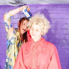 DungeonMasterOne: Morgana and Scarlet destroy each other with custard in rainwear and denim!
