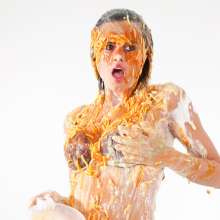 GirlsGetGunged: Sultry Sasha B gets a sexy sploshing