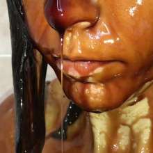 Wamgirlx: Can't decide what looks best wet, ready for a chocolate gunge.