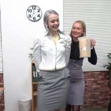 MostWam: Office Clothes Filling Lucy