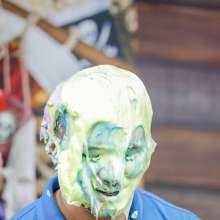 walking the plank: Handsome guys getting pied--program 09-- Jean vs Rodrigo