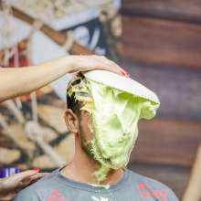 walking the plank: Discount on Handsome guys getting pied 09--'the devastating green slime'
