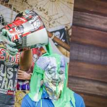 walking the plank: Handsome guys getting pied--program 09-- Jean vs Rodrigo