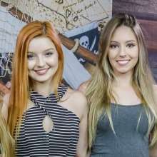 walking the plank: Beautiful girls getting pied and slimed girl 09--Tati vs Gabi (the Redhead)