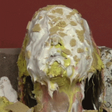 SlapstickStuff: Victoria vs. Falling Pies!  (New Slapstick Spa Pics/Vid)
