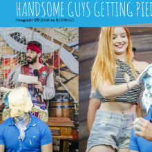 walking the plank: Discount on Handsome guys getting pied 09--'the devastating green slime'