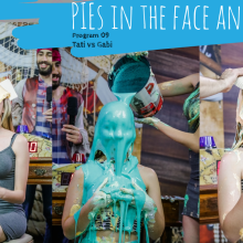 walking the plank: Beautiful girls getting pied and slimed girl 09--Tati vs Gabi (the Redhead)
