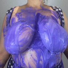 PennyBanks: Super Slow-Mo: Gunged Boob Gymnastics!