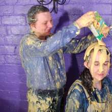 DungeonMasterOne: Custard clothes filling fun with Lady Rose and Evelyne the Cook!