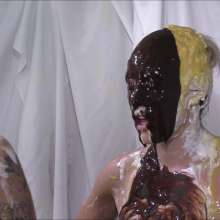 RevSlymsford: Men in Need!  Axa and Louise's Very Messy Telethon.