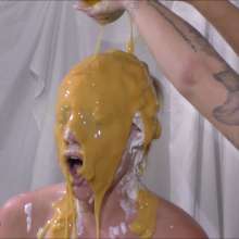 RevSlymsford: Men in Need!  Axa and Louise's Very Messy Telethon.