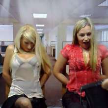 RevSlymsford: Louise the cleaner's Messy Revenge on Tied-up Jessie + Cherry