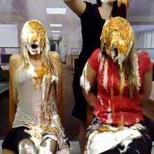 RevSlymsford: Louise the cleaner's Messy Revenge on Tied-up Jessie + Cherry