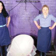 DungeonMasterOne: Uniform Gunge Bath with Honeysuckle and Felicity!