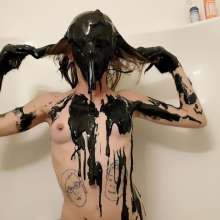 Kaydens: 2 Topless Black Tar Scenes Plus Shower
