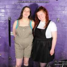 DungeonMasterOne: Redhead Cynthia and her friend Elsie destroy each other with custard!
