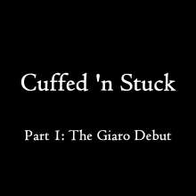 SpannerWilkins: Cuffed 'n Stuck Part 1--Giaro Boots in Glue!